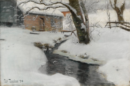 Frits_Thaulow-Norsk_vinterlandskap_1890